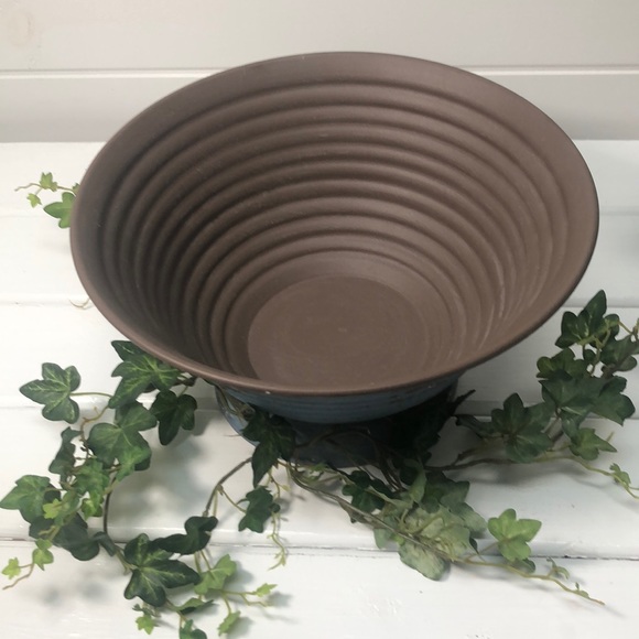 Harbor Gardens (Blue) lg. Farmhouse Bowl - Picture 7 of 11